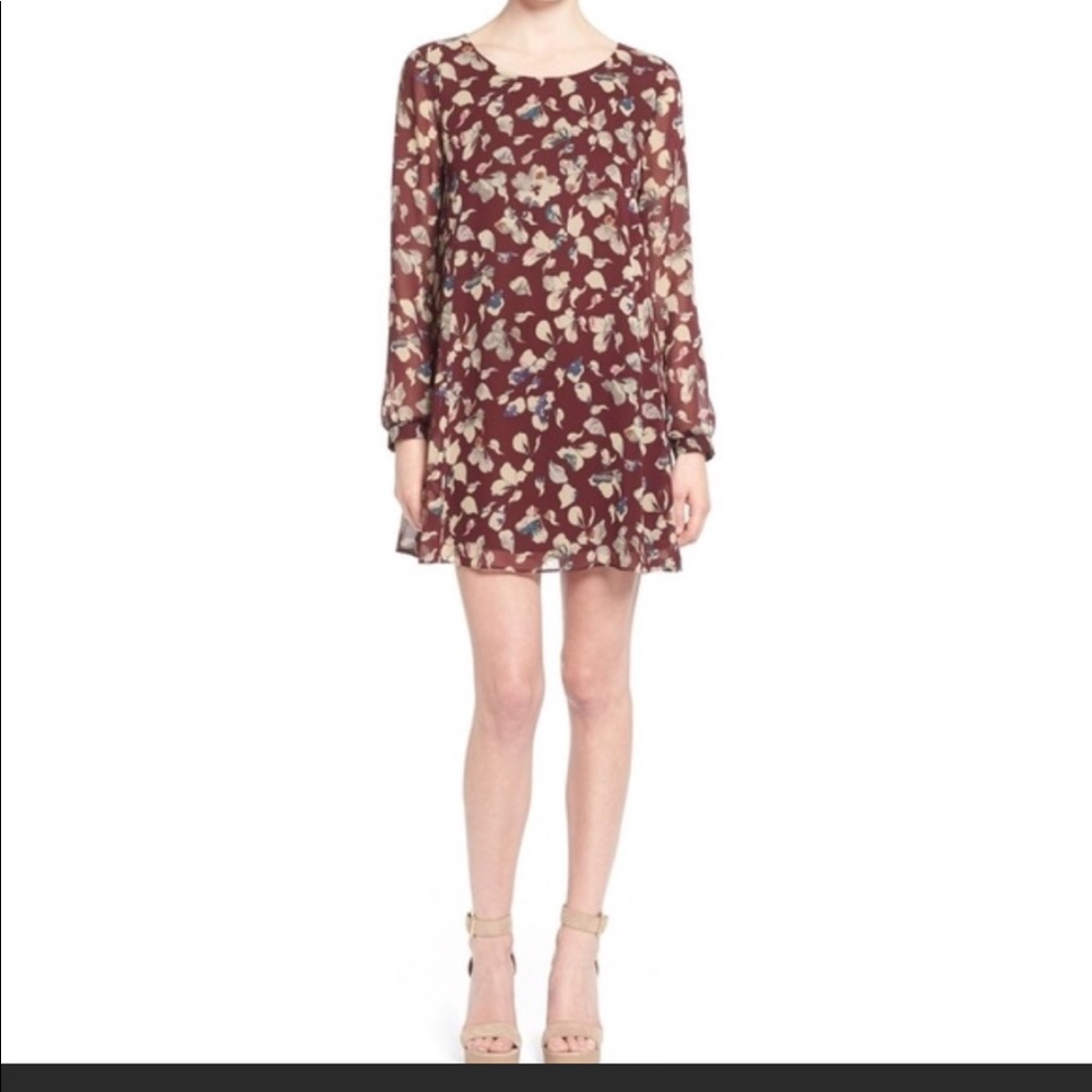 Astr Floral Swing Dress